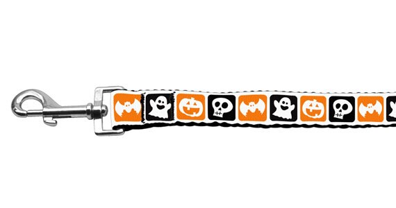 Halloween Pet Dog & Cat Nylon Collar or Leash, "Classic Halloween"-3