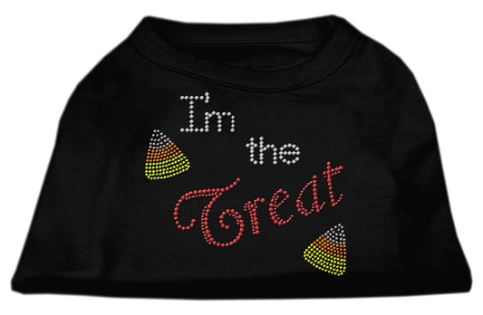 Halloween Pet Dog & Cat Shirt Rhinestone,"I'm The Treat"-1