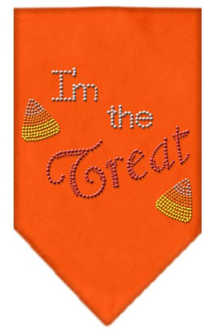 Halloween Pet and Dog Bandana Rhinestone, "I'm the Treat"-2