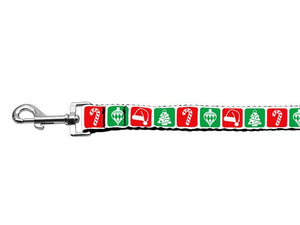 Christmas Nylon Pet Collars and Leashes, "Timeless Christmas"-2