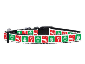 Christmas Nylon Pet Collars and Leashes, "Timeless Christmas"-3