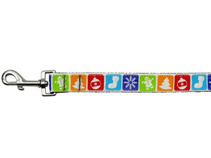 Christmas Nylon Pet Collars and Leashes, "Classic Christmas"-2