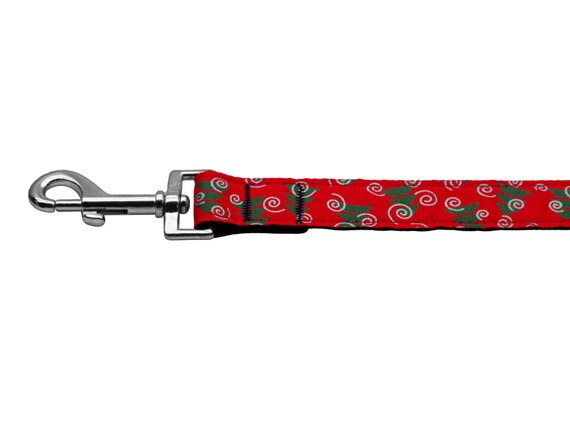 Christmas Nylon Pet Collars and Leashes, "Christmas Trees"-3