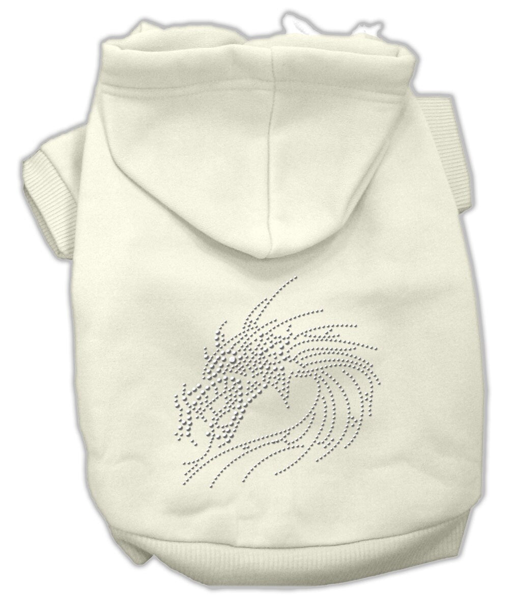 Pet, Dog & Cat Hoodie Rhinestone, "Dragon"-3