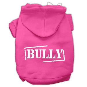 Pet, Dog & Cat Hoodie Screen Printed, "Bully"-4