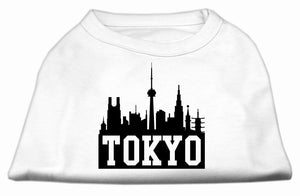 Pet Dog & Cat Shirt Screen Printed, "Tokyo Skyline"-2