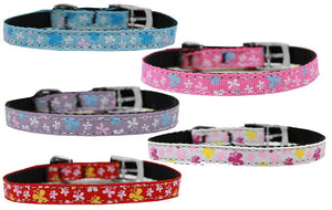 Pet Dog & Cat Nylon Collar or Leash, "Butterfly"-2