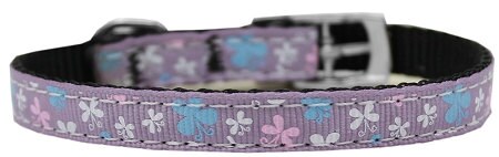 Pet Dog & Cat Nylon Collar or Leash, "Butterfly"-4