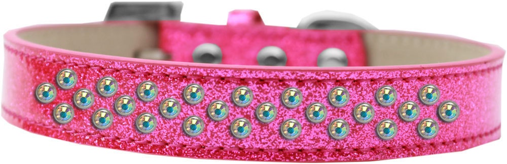 Dog, Puppy & Pet Ice Cream  Collar, "Aurora Borealis Crystal Rimsets Sprinkles"-3