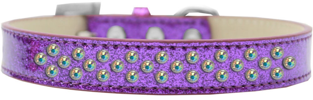 Dog, Puppy & Pet Ice Cream  Collar, "Aurora Borealis Crystal Rimsets Sprinkles"-2