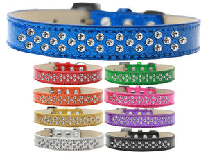 Dog, Puppy & Pet Ice Cream  Collar, "Clear Crystal Rimsets Sprinkles"-0