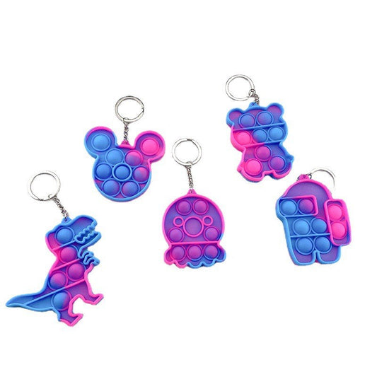 Push Pop Fidget Sensory Toy- Micky Keychain-1