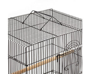 Pet Bird Cage Black Medium-1