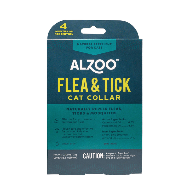 🐱 ALZOO Natural Plant-Based Flea & Tick Collar for Cats 🌿-0