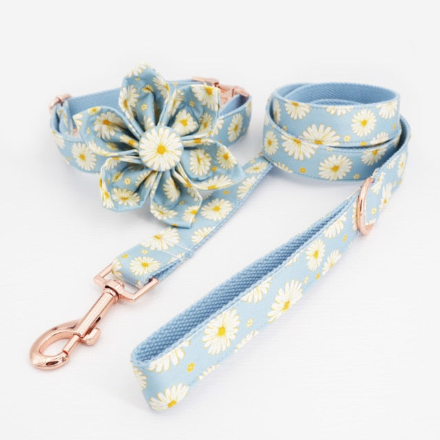 Daisy Flower Collar & Lead Set-2