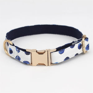 Polka Dot Bow Collar & Lead Set-5